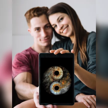 Páros íriszfotózás